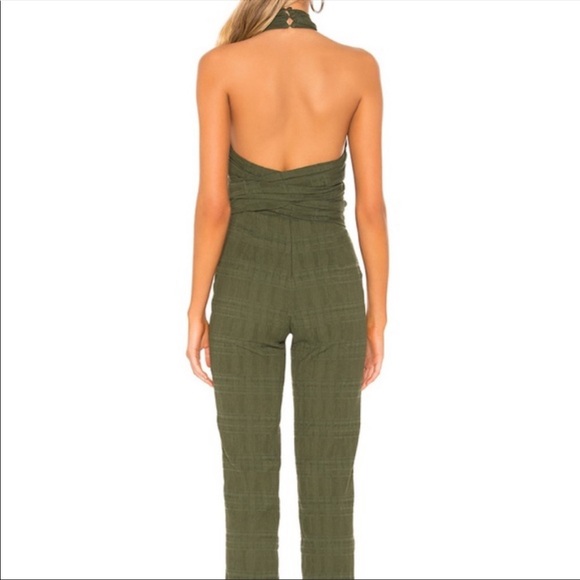 Tularosa Jamie Jumpsuit Moss Green Size XS - Picture 3 of 5